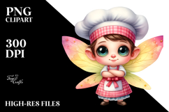 Vibrant Quirky Cute Baby Fary PNG Product Image 2