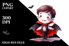 Funny Halloween Clipart PNG Product Image 3