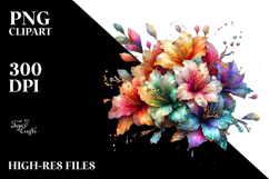 Abstract Shiny Azalea PNG Product Image 2