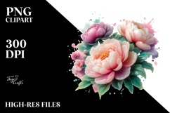 Peonies PNG Product Image 2