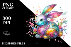 Bunny Made of , Transparent PNG Product Image 2