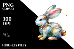 Colorful Bunny with Diamonds Product Image 2