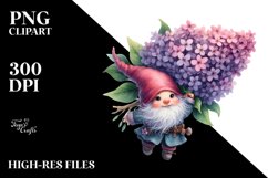 Gnome with Big Hat, Cute PNG Product Image 2
