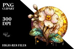 Stained Primrose | Sublimation | Clipart Product Image 3