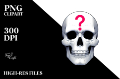 Funny Skull PNG Product Image 2