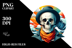 Funny Skull PNG Product Image 2