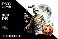 MUMMY&#039;S Retro Halloween PNG Product Image 2