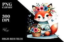 Image of Cute Baby Fox with Quirky Style Product Image 2