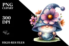 Lovely Cosmos GNOME PNG Product Image 2