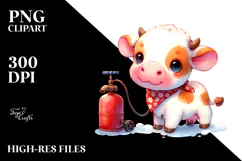 Simple Halloween Baby Cow, 20 oz Tumbler Product Image 2