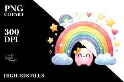 Cute Rainbow PNG Product Image 2
