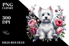 Cute Floral Frame Clipart Product Image 3