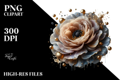 Abstract y Ranunculus, Transparent PNG Product Image 2