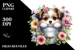 Cute Baby Dog PNG Product Image 2