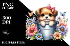 Cute Baby Dog PNG Product Image 2