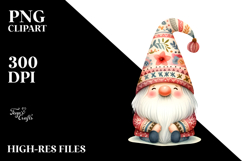 Funny Boho Gnome, Transparent PNG Product Image 2