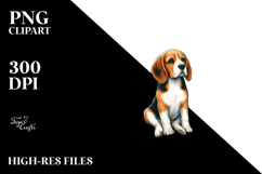 Sublimation Dog Beach Scene Clipart Product Image 2