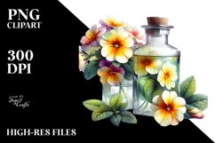 Vibrant Abstract Bottle Clipart Product Image 1