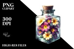 Vibrant Abstract Bottle Clipart Product Image 3