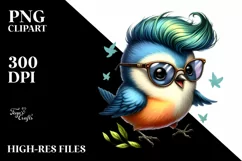 Revolting Funny Baby Bird PNG Product Image 3