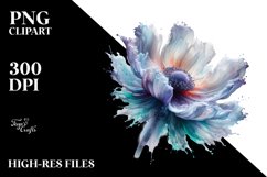 -like Anemone Clipart Product Image 1