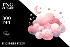 Pinkish Cloud PNG Product Image 2