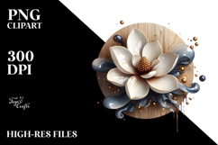 Abstract y Magnolia, Transparent PNG Product Image 2