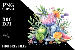 Creative Cocktail PNG Product Image 2