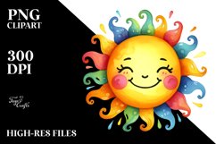 Colorful Smiling Sun Design Product Image 2
