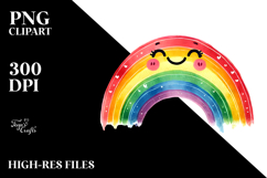 Smiling Rainbow, PNG Product Image 2