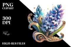 Hyacinth Stained Watercolor Product Image 1