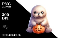 Cute Baby Walrus PNG Product Image 3