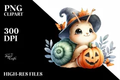 Cute Baby Snail PNG Product Image 1