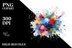 Colorful Brushstroke, Transparent PNG Product Image 2