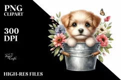Cute Baby Dog PNG Product Image 3