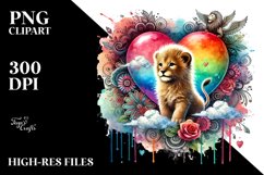 baby Lion PNG Product Image 2