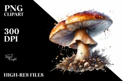 Detailed Shiny Mushroom PNG Product Image 3