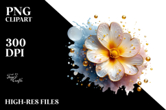 Abstract Glossy Primrose, PNG Product Image 2