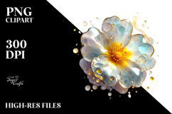Abstract Glossy Primrose, PNG Product Image 2
