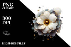 Abstract Glossy Primrose, PNG Product Image 2