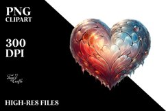 Digital Painting Heart Made of PNG Product Image 2