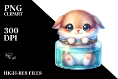 Cute Smiling in Jar | Clipart Product Image 2