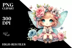 Colorful Small Fairy, High-Res PNG Product Image 3