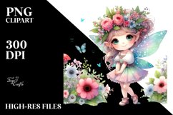 Colorful Small Fairy, High-Res PNG Product Image 3