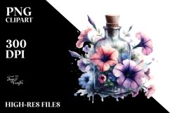 Vibrant Abstract Bottle Clipart Product Image 1