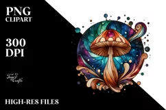 Abstract Mushroom, Transparent PNG Product Image 1