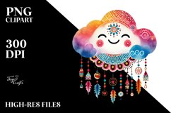 Digital Painting of Adorned Cloud Product Image 2