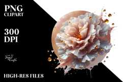 Abstract Glossy Carnation, PNG Product Image 2