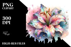Detailed Vibrant Lily PNG Product Image 1