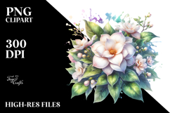 Gardenia Made of -Like Material, High-Res PNG Product Image 2